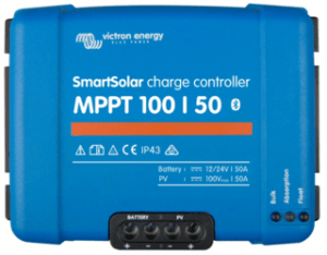Victron Energy Smart Solar MPPT Charge Controller, 100V, 50A, with bluetooth