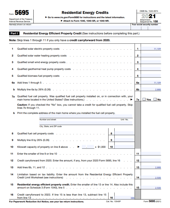 Nj Solar Tax Credit Form
