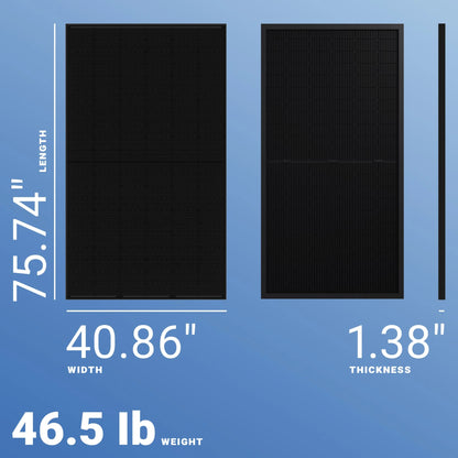 Hyundai 410W Solar Panels (13kW Pallet of 32 Modules)