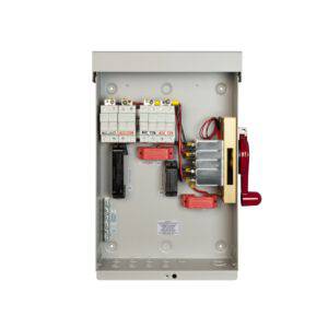 MidNite Solar MNPV8HV NEMA 3R Disconnecting Combiner for Dual Channel Transformerless Inverters - AltE Store