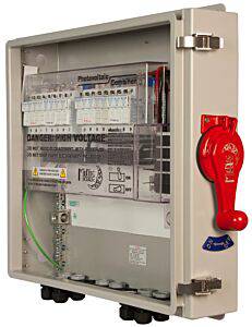 MidNite Solar MNPV16HV NEMA 4X Disconnecting Combiner for Dual Channel Transformerless Inverters - AltE Store