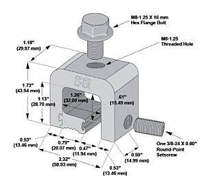 S-5! S-5-H Mini Clamp for Metal Roof Panels With a Horizontal Seam - AltE Store