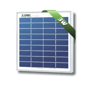 Solarland SLP003-06U Multicrystalline 3 Watt 6 Volt Solar Panel - AltE Store