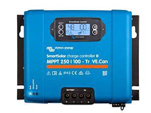 Victron Energy SmartSolar MPPT 250/100-Tr VE.Can Solar Charge Controller up to 48VDC at 100 Amps - AltE Store