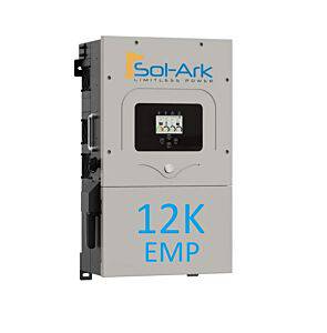 Sol-Ark 12K-2P-EMP Pre-wired EMP Hardened Hybrid Inverter System - AltE Store