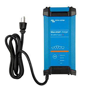 Victron Energy Blue Smart IP22 12/30 120VAC One Output NEMA 5-15P Battery Charger - AltE Store