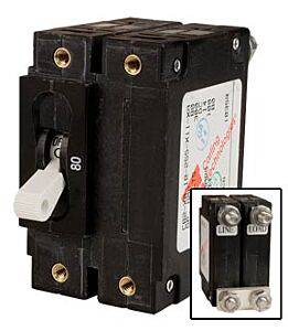 80 Amp 300VDC Panel Mount Circuit Breaker - AltE Store