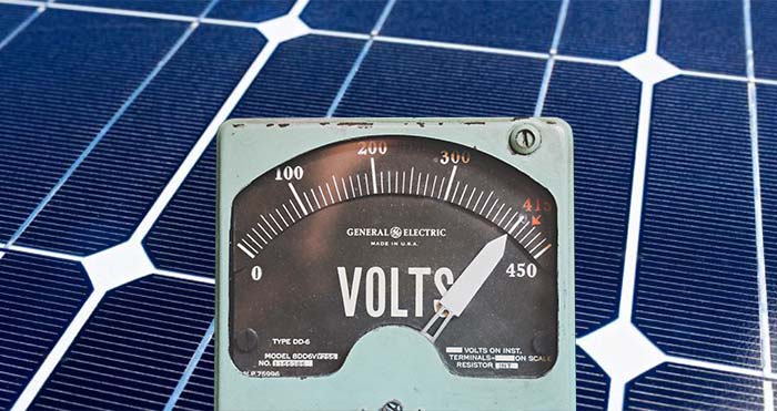 Solar Panels Voltage
